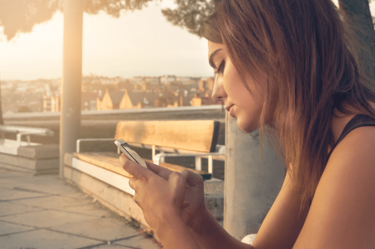 Picture of a girl texting her ex. Signs your ex will eventually come back
