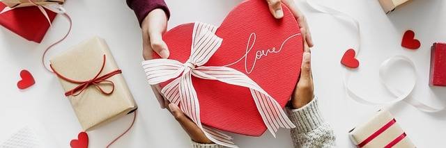 Picture of someone expressing their love by giving