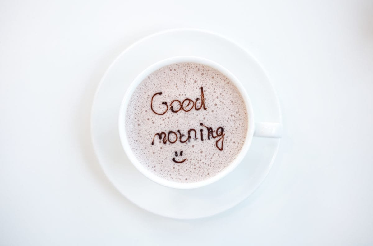 picture of good morning text for him