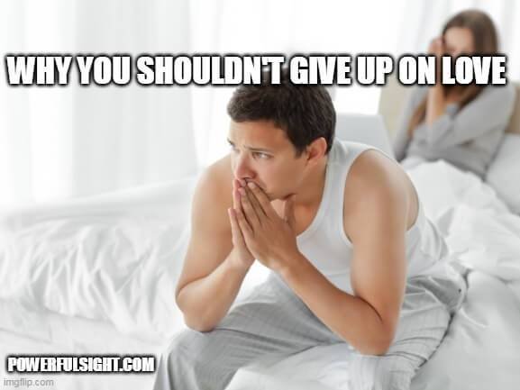 couple upset in a bed