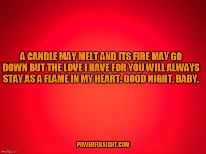 Good night love text for her