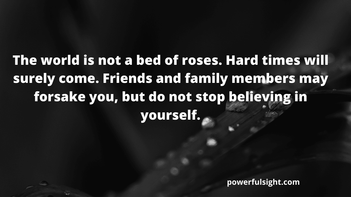 Words of encouragment